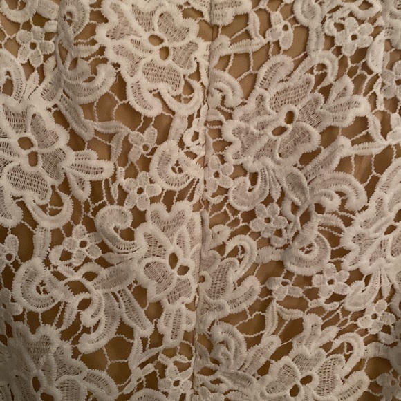 Lulus White Crochet Lace High-Low Dress - Picture 6 of 10